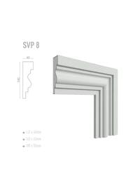 Прозоречен профил от стиропор SVP8 - 1