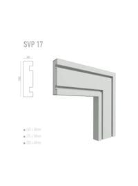 Прозоречен профил от стиропор SVP17 - 1