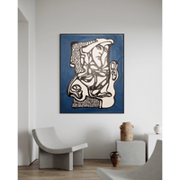 Картина акрил "The Mind's Topography", 100x80см - 4 Картина акрил "The Mind's Topography", 100x80см - 4