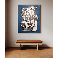 Картина акрил "The Mind's Topography", 100x80см - 5 Картина акрил "The Mind's Topography", 100x80см - 5