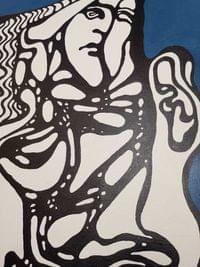 Картина акрил "The Mind's Topography", 100x80см - 7 Картина акрил "The Mind's Topography", 100x80см - 7