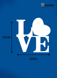 Надпис от стиропор Love 1 - 1