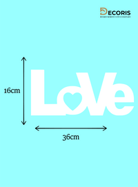 Надпис от стиропор Love 3 - 1