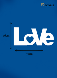 Надпис от стиропор Love 3 - 1