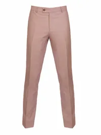 Мъжки слим костюм „Poudre Elegance“ - small - 2
