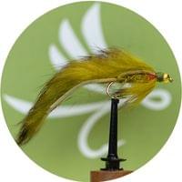 Bright Beaded Zonker Olive Streamer - 1