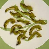 Bright Beaded Zonker Olive Streamer - 2