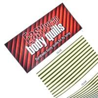 Easy Wrap Body Quills Olive Set - 2 Easy Wrap Body Quills Olive Set - 2