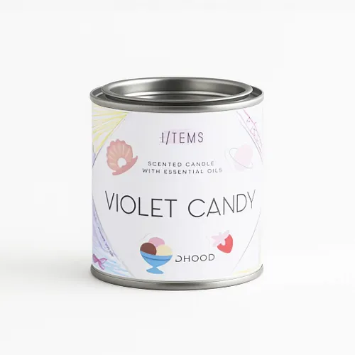 VIOLET CANDY АРОМАТНА СВЕЩ... - 1