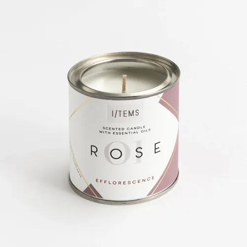 01 / ROSE АРОМАТНА СВЕЩ С... - 1
