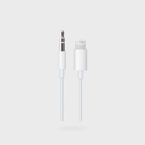 АДАПТЕР APPLE LIGHTNING КЪМ 3.5MM AUDIO CABLE (1.2М) - 1