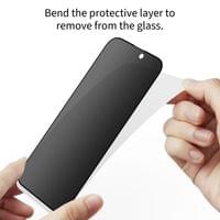 Стъклен протектор Spy+ 2-pack privacy за iPhone 17 - small - 4
