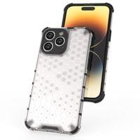 Kалъф брониран хибриден тип „пчелна пита“ за iPhone 14 Pro - small - 3