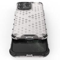 Kалъф брониран хибриден тип „пчелна пита“ за iPhone 14 Pro - small - 4