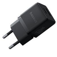Зарядно 220V.Baseus Palm 20W USB-C USB-A - черно - small - 3