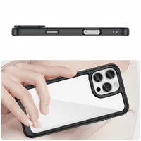 Калъф Outer Space с гел рамка за iPhone 16 Pro Max - черен - small - 4