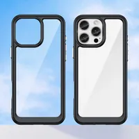 Калъф Outer Space с гел рамка за iPhone 16 Pro Max - черен - small - 8