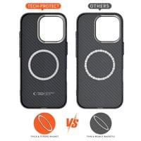 Калъф Tech-Protect Ion Carbon MagSafe за Samsung Galaxy... - small - 4