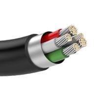 Kабел USB - mini USB 480 Mbps 3 м черен (US132 10386) - small - 6