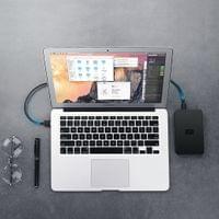 Kабел USB - mini USB 480 Mbps 3 м черен (US132 10386) - small - 7