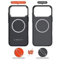 Калъф Tech-Protect Ion Carbon MagSafe за iPhone 17 Pro - small - 2