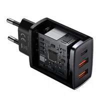 Бързо зарядно устройство Compact 2x USB / USB Type C 30W - small - 3 Бързо зарядно устройство Compact 2x USB / USB Type C 30W - small - 3