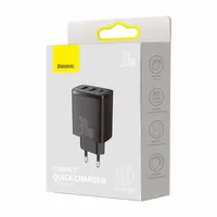 Бързо зарядно устройство Compact 2x USB / USB Type C 30W - small - 7 Бързо зарядно устройство Compact 2x USB / USB Type C 30W - small - 7