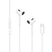 Слушалки Tech-Protect Ultraboost Core G2 USB-C - бели - 2