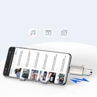 Адаптер с отвор за връзка S-H151 USB-C (мъжки) / USB-A... - small - 4