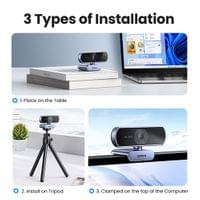 Уеб камера Ugreen CM678 USB HD сива - small - 9 Уеб камера Ugreen CM678 USB HD сива - small - 9