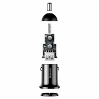 Зарядно за кола 12/24V. Baseus Grain Pro 2x USB 4.8 A... - small - 3 Зарядно за кола 12/24V. Baseus Grain Pro 2x USB 4.8 A... - small - 3