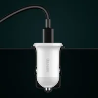 Зарядно за кола 12/24V. Baseus Grain Pro 2x USB 4.8 A... - small - 7