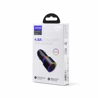 Зарядно за кола 12/24V. Joyroom 2 x USB с подсветка 24W... - small - 6 Зарядно за кола 12/24V. Joyroom 2 x USB с подсветка 24W... - small - 6