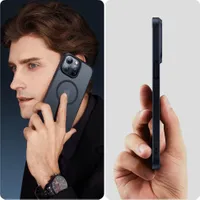 Калъф MagMat MagSafe за iPhone 15 Pro Max - матово черен - small - 4