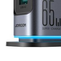 Многопортово GaN зарядно устройство 65W EU 4x USB-C 2x USB-A - small - 3