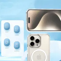 Kалъф Clear Corner Case с MagSafe за iPhone 16 - small - 5