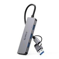 Докинг станция YSA5-U3 USB-A/USB-C Hub, 3x USB-A 2.0 + 1x... - 1