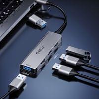 Докинг станция YSA5-U3 USB-A/USB-C Hub, 3x USB-A 2.0 + 1x... - small - 2 Докинг станция YSA5-U3 USB-A/USB-C Hub, 3x USB-A 2.0 + 1x... - small - 2
