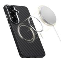 Калъф Carbon MagSafe за Samsung Galaxy S26 - small - 2 Калъф Carbon MagSafe за Samsung Galaxy S26 - small - 2