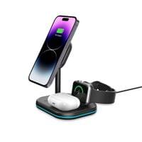 Индуктивно зарядно с MagSafe стойка за смартфон QI15W-A27... - 2