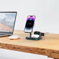 Индуктивно зарядно с MagSafe стойка за смартфон QI15W-A27... - small - 5 Индуктивно зарядно с MagSafe стойка за смартфон QI15W-A27... - small - 5