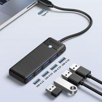Хъб PAPW4A-C3 USB 4-портов 4x USB-A 3.0 0.15 м - черен - small - 2 Хъб PAPW4A-C3 USB 4-портов 4x USB-A 3.0 0.15 м - черен - small - 2
