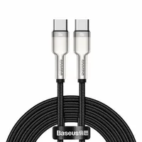 Кабел Cafule Series Metal Data USB-C / USB-C PD QC SCP... - 1
