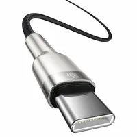 Кабел Cafule Series Metal Data USB-C / USB-C PD QC SCP... - 2