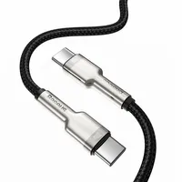 Кабел Cafule Series Metal Data USB-C / USB-C PD QC SCP... - small - 2