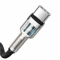 Кабел Cafule Series Metal Data USB-C / USB-C PD QC SCP... - small - 4