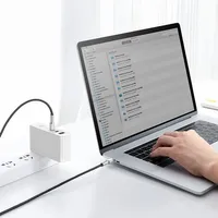 Кабел Cafule Series Metal Data USB-C / USB-C PD QC SCP... - small - 8