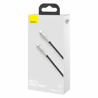 Кабел Cafule Series Metal Data USB-C / USB-C PD QC SCP... - small - 9
