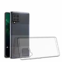 Ултратънък прозрачен гел калъф за Samsung Galaxy A12 /... - small - 0