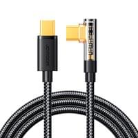 Геймърски кабел S-CC100A6 USB-C (ъглов) / USB-C (прав)... - 1